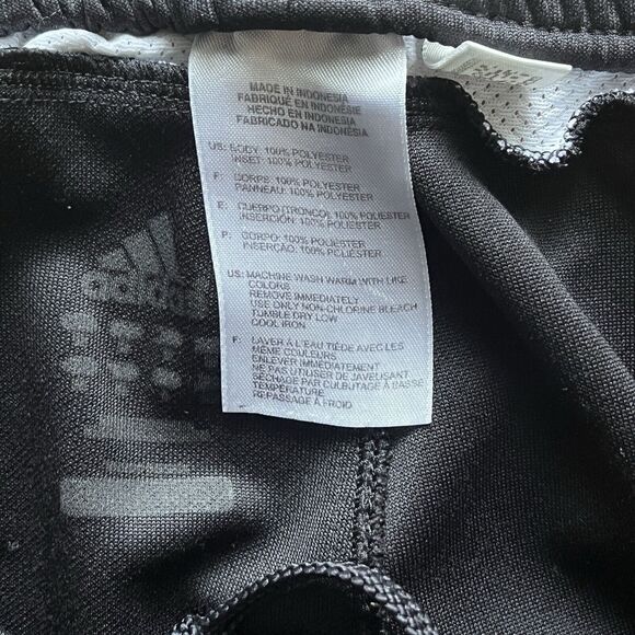 Adidas Men’s 3 Stripes Drawstring Track Pants Size Medium Straight Leg - Picture 2 of 5